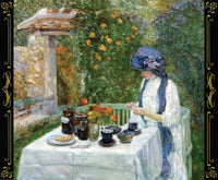 Childe Hassam, French Tea Garden, 1910