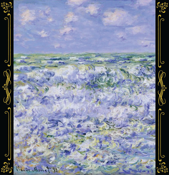 Claude Monet - Waves Breaking, 1881