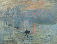 Monet - Impression Sunrise, 1872