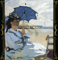 Claude Monet - The Beach at Trouville, 1870