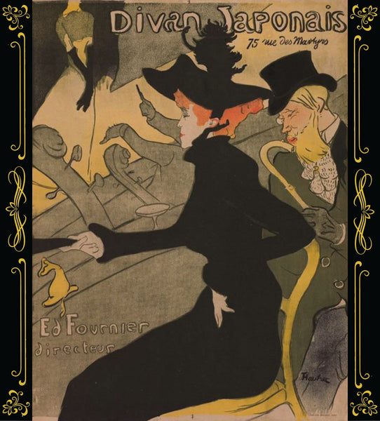 Henri de Toulouse-Lautrec - Divan Japonais, 1893