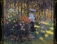 Monet, Woman with a Parasol in the Garden in Argenteuil, 1875