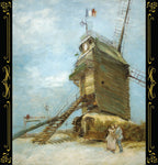 Van Gogh - The Blute-Fin Windmill, Montmartre (Le Moulin de la Galette), 1886